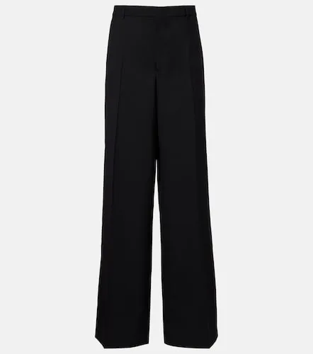 Gucci High-rise wool straight pants - Gucci - Modalova