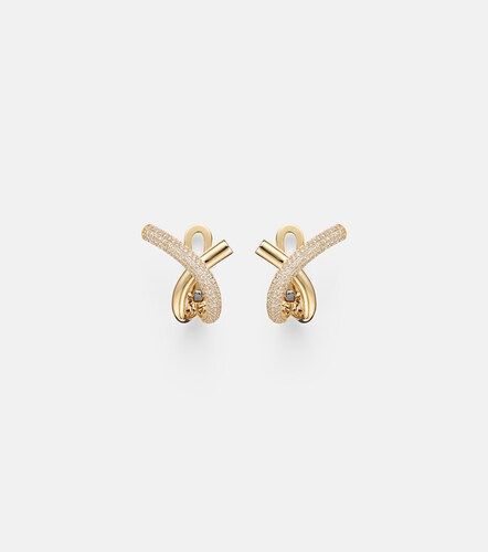 Pendientes de oro de 18 ct con diamantes - Engelbert - Modalova