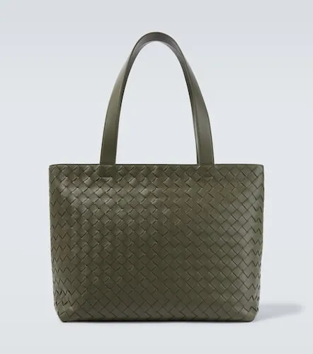 Intrecciato Small leather tote bag - Bottega Veneta - Modalova