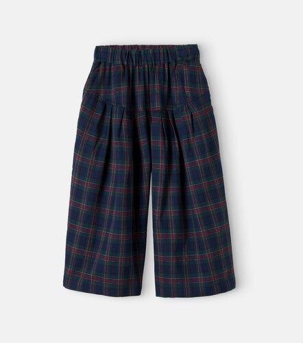 Pantalones Yusu de algodón a cuadros - C'era Una Volta - Modalova