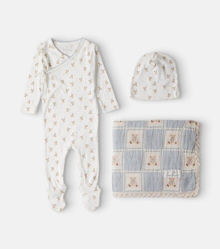 Bebé - set de body, gorro y manta de algodón - Bebe Organic - Modalova
