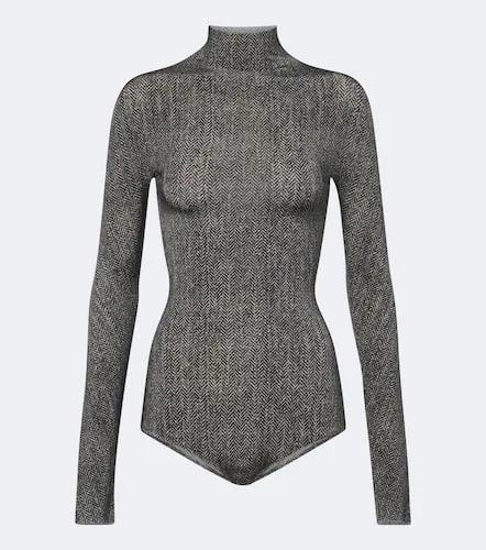 Printed jersey bodysuit - Maison Margiela - Modalova