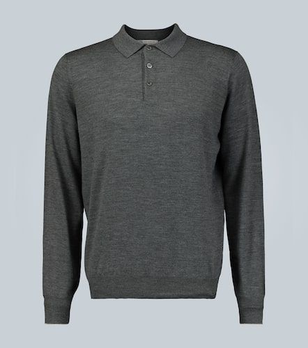 Long-sleeved polo sweater - Brunello Cucinelli - Modalova