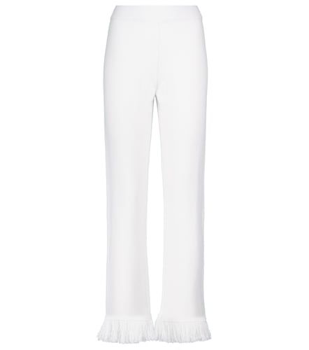 Cordillera fringed virgin wool pants - Alanui - Modalova