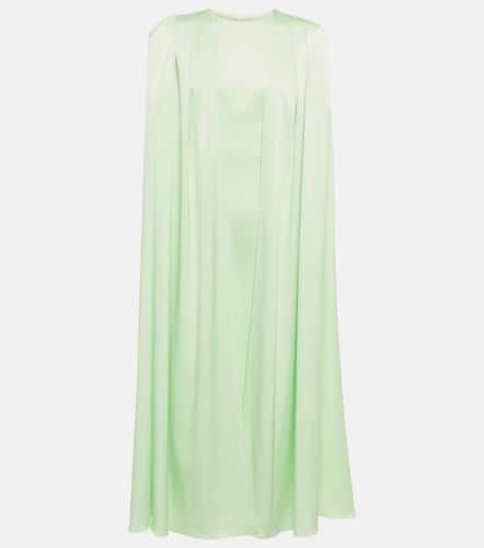 Beckett satin crÃªpe midi dress - Alex Perry - Modalova