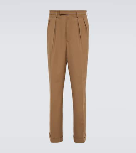 Parnes straight wool-blend pants - Dries Van Noten - Modalova