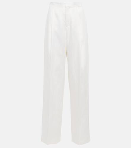 ChloÃ© Mid-rise straight linen pants - Chloe - Modalova