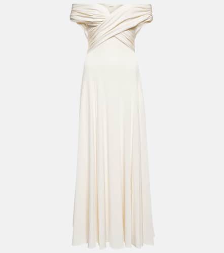 Bruna off-shoulder crÃªpe maxi dress - Khaite - Modalova