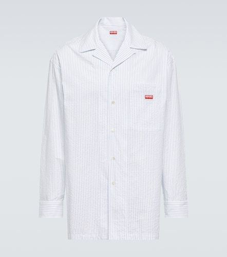 Camisa de popelín de algodón a rayas - Kenzo - Modalova