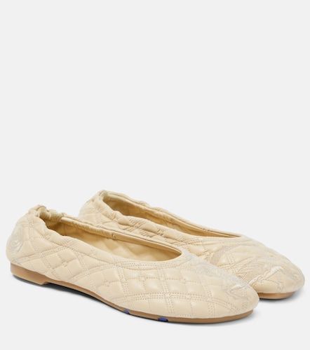 Bailarinas EKD de piel acolchadas - Burberry - Modalova