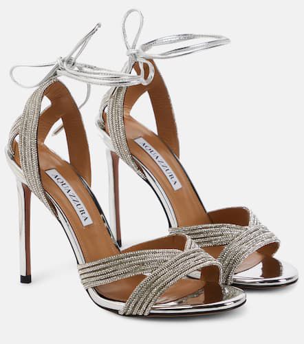 Ari 105 embellished sandals - Aquazzura - Modalova