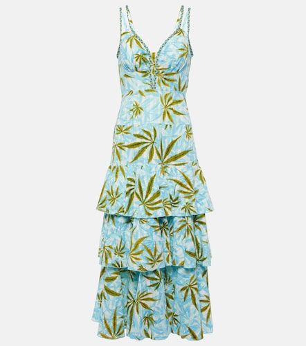 Vestido largo Cate de algodón estampado - Diane von Furstenberg - Modalova