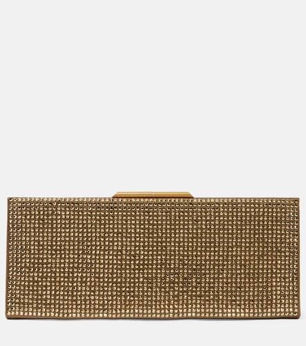 Midnight Small crystal-embellished clutch - Saint Laurent - Modalova