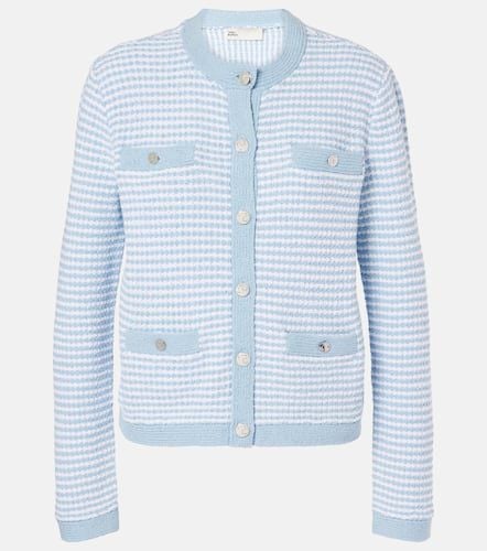 Kendra knitted cotton-blend cardigan - Tory Burch - Modalova