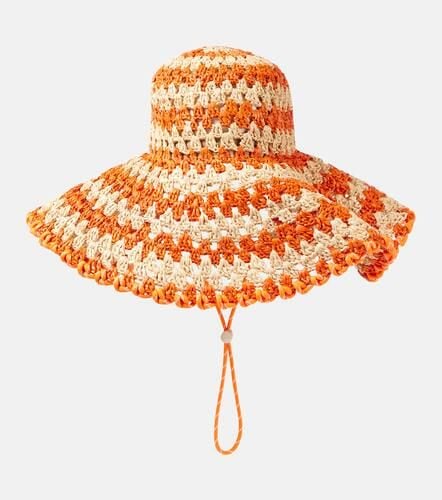 AlÃ©mais Flame raffia sun hat - Alemais - Modalova