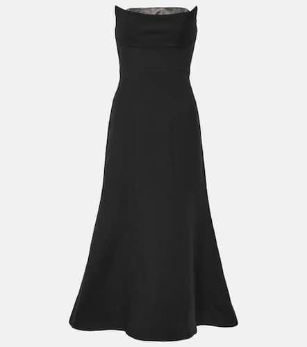 Embellished wool and silk midi dress - Roland Mouret - Modalova