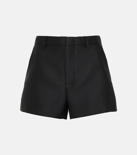 Wool and silk gabardine shorts - Gucci - Modalova