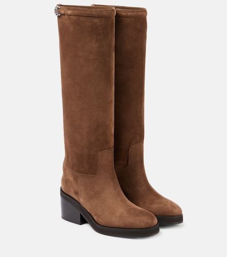 Botas altas Yasmin de ante - Jimmy Choo - Modalova