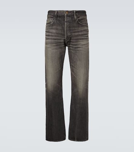Faded mid-rise straight jeans - Fear of God - Modalova