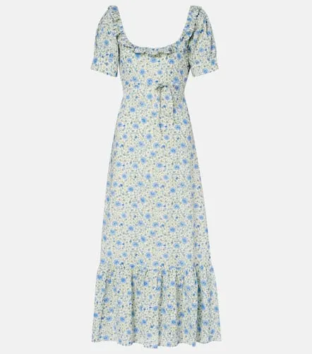 Sorana floral ruffled cotton midi dress - Rixo - Modalova