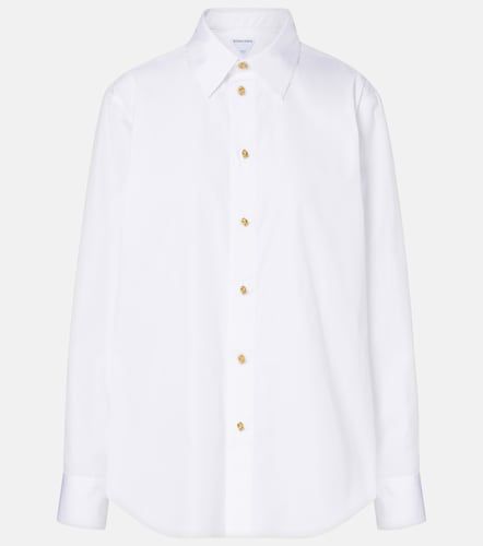 Camisa Knot de popelín de algodón - Bottega Veneta - Modalova