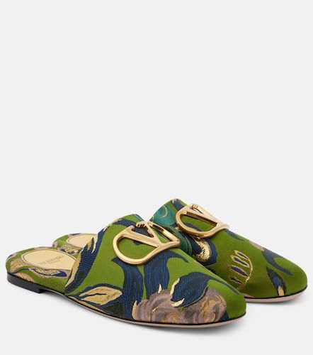 VLogo jacquard mules - Valentino Garavani - Modalova