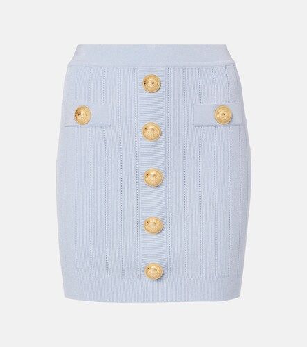 Balmain Strick-Minirock - Balmain - Modalova