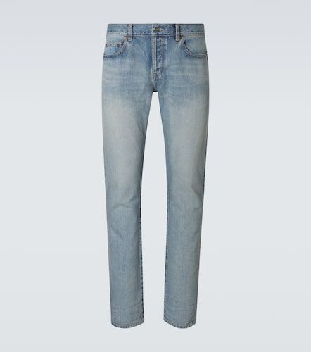 Jeans slim con efecto desgastado - Saint Laurent - Modalova