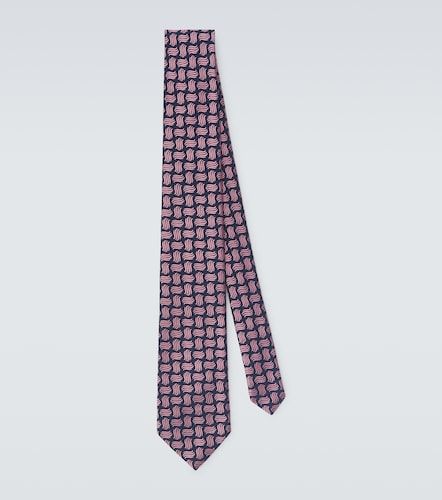 Charvet Corbata de jacquard de seda - Charvet - Modalova