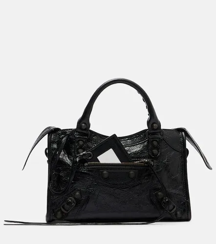 Le City Mini leather top-handle bag - Balenciaga - Modalova