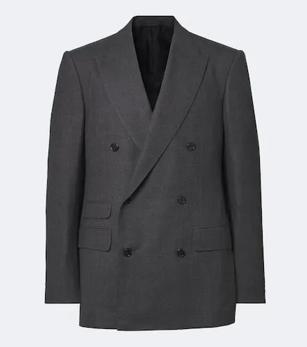 Double-breasted wool and cashmere blazer - Dunhill - Modalova