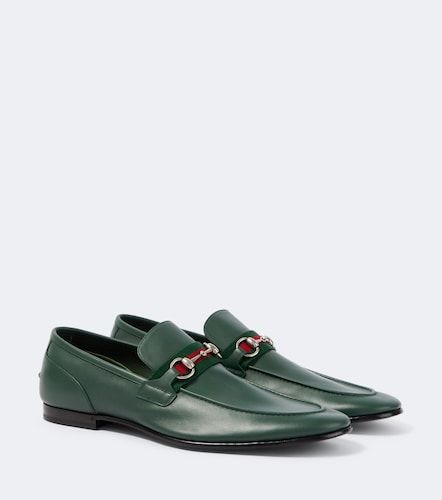 Mocasines Como de piel con Horsebit - Gucci - Modalova