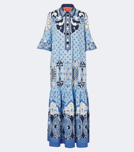 Vestido largo Artemis de popelín de algodón - La DoubleJ - Modalova