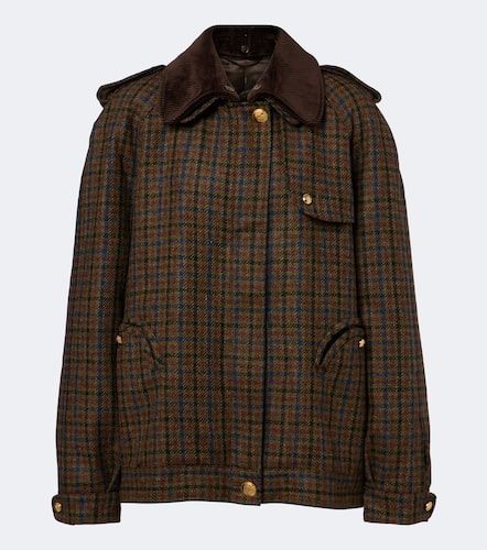 Chausie checked virgin wool jacket - Blaze Milano - Modalova