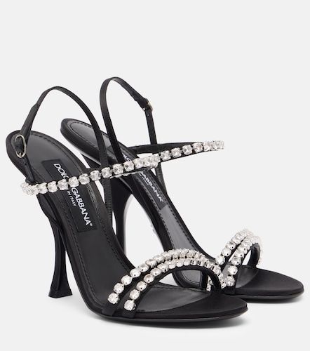 Dolce&Gabbana Sandali con cristalli - Dolce&Gabbana - Modalova