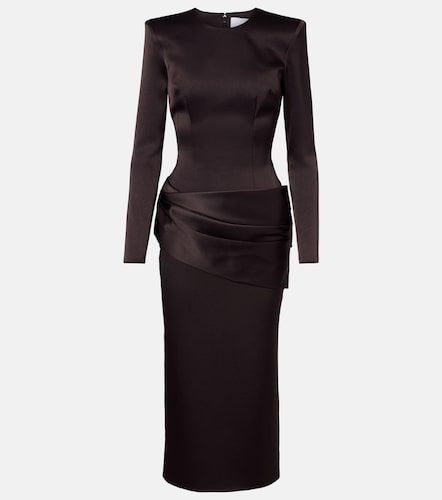 Vestido de cóctel de crepé de satén drapeado - Alex Perry - Modalova