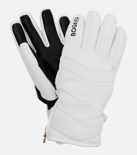 Dana quilted leather ski gloves - Bogner - Modalova