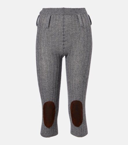 Pantalones capri de lana y cachemir - Prada - Modalova