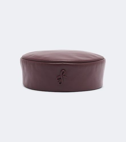 Ruslan Baginskiy Logo leather hat - Ruslan Baginskiy - Modalova