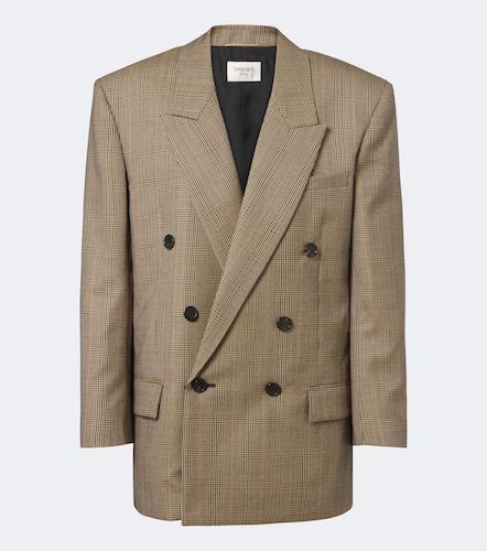 Saint Laurent Blazer aus Wolle - Saint Laurent - Modalova