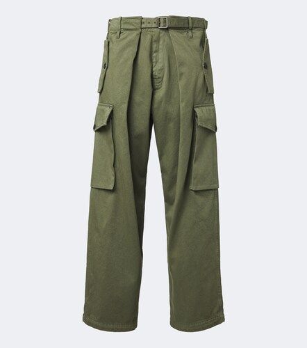 Loewe Cotton satin cargo pants - Loewe - Modalova