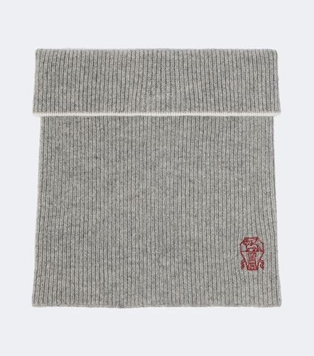Sciarpa in cashmere - Brunello Cucinelli - Modalova
