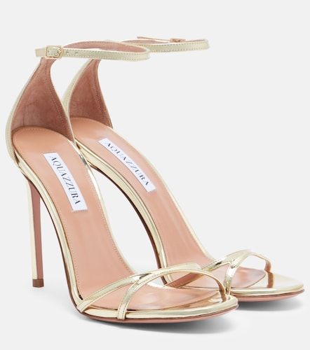 Aquazzura Metallic leather sandals - Aquazzura - Modalova