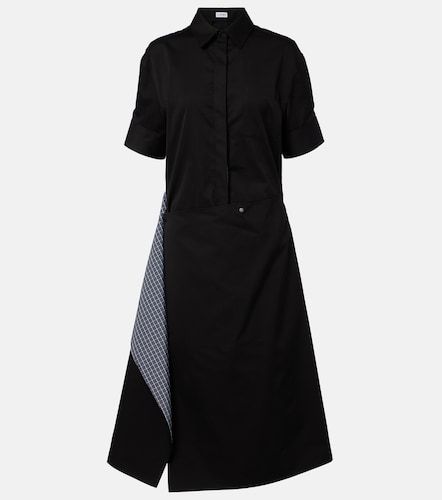 Abito chemisier in cotone e seta decostruito - Loewe - Modalova