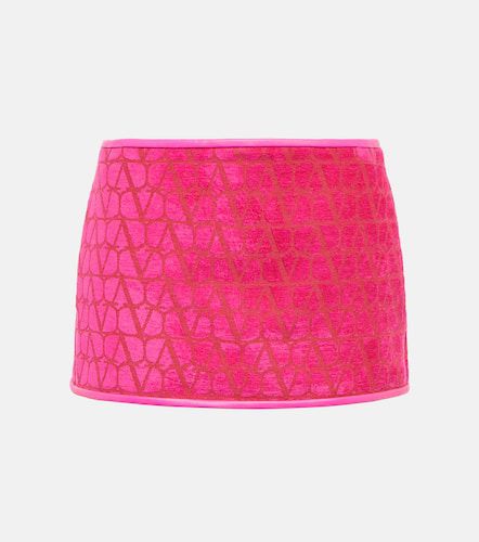 Toile Iconographe velvet miniskirt - Valentino - Modalova