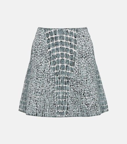 Alaia Printed jacquard miniskirt - Alaia - Modalova