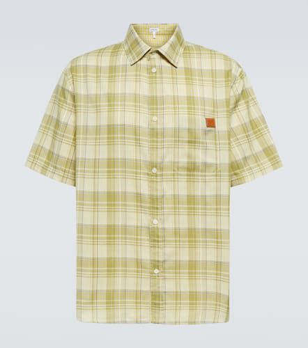 Loewe Checked gauze shirt - Loewe - Modalova