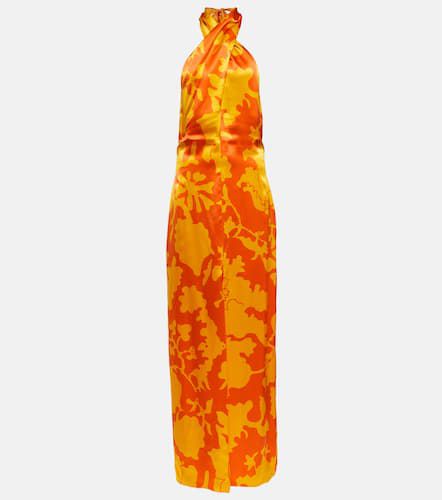 SIR Printed silk maxi dress - SIR - Modalova