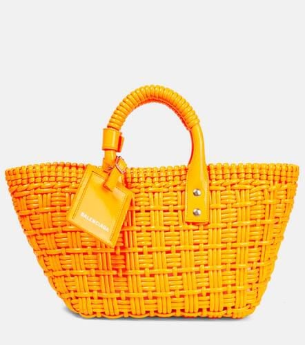 Bistro XS woven rubber tote bag - Balenciaga - Modalova