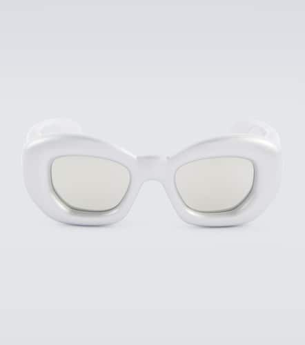 Inflated metallic butterfly sunglasses - Loewe - Modalova